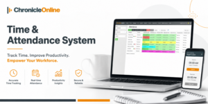 Employee time tracking dashboard