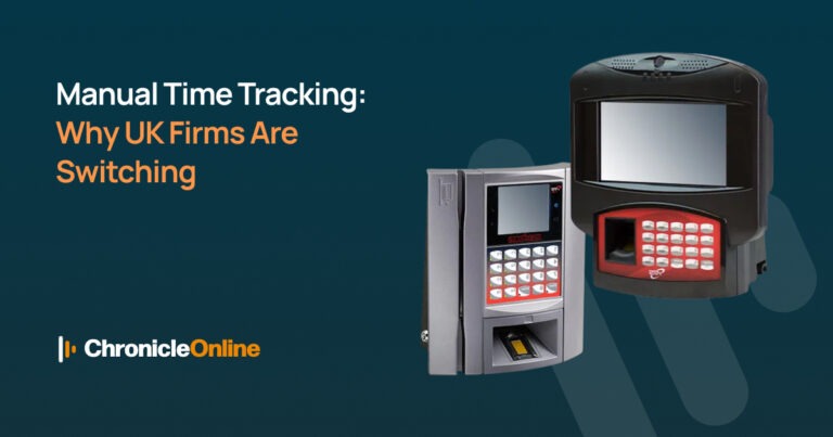 Manual time tracking systems