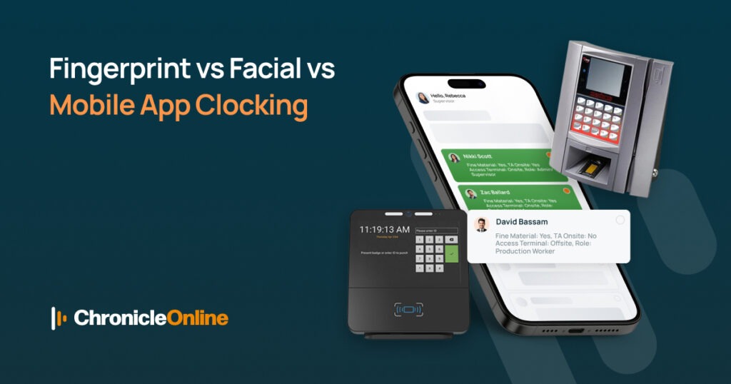 Fingerprint Facial Mobile Clocking